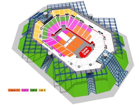 Omnisports de Bercy - Céline Dion